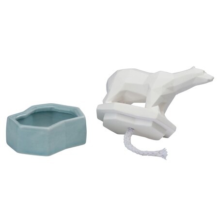 Ellia, Polar Bear Porcelain Aroma Diffuser, Holiday D?cor for Essential Oils